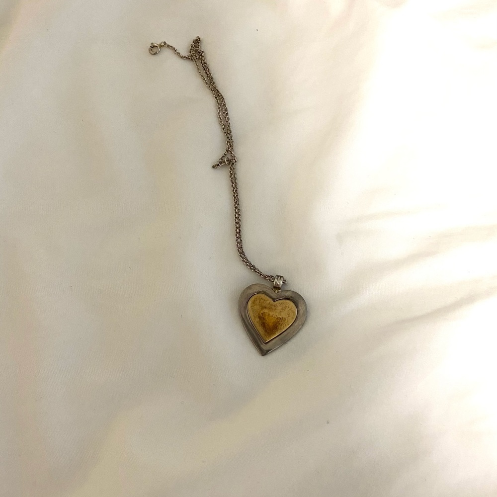 Tiffany Silver Heart Necklace